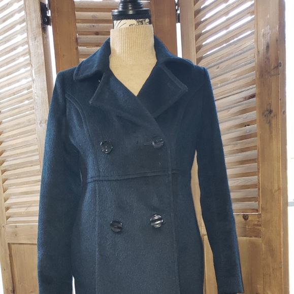 Vintage Petite Pea Coat, Size 4 USA, Bought in the UK (Precis Petite) - Picture 6 of 7